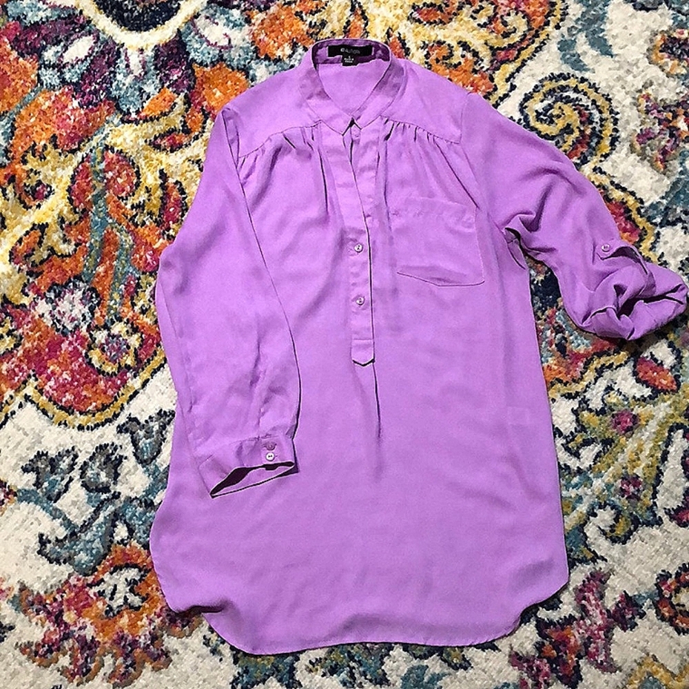 🎈41 Hawthorne StitchFix Lavender Tunic Top